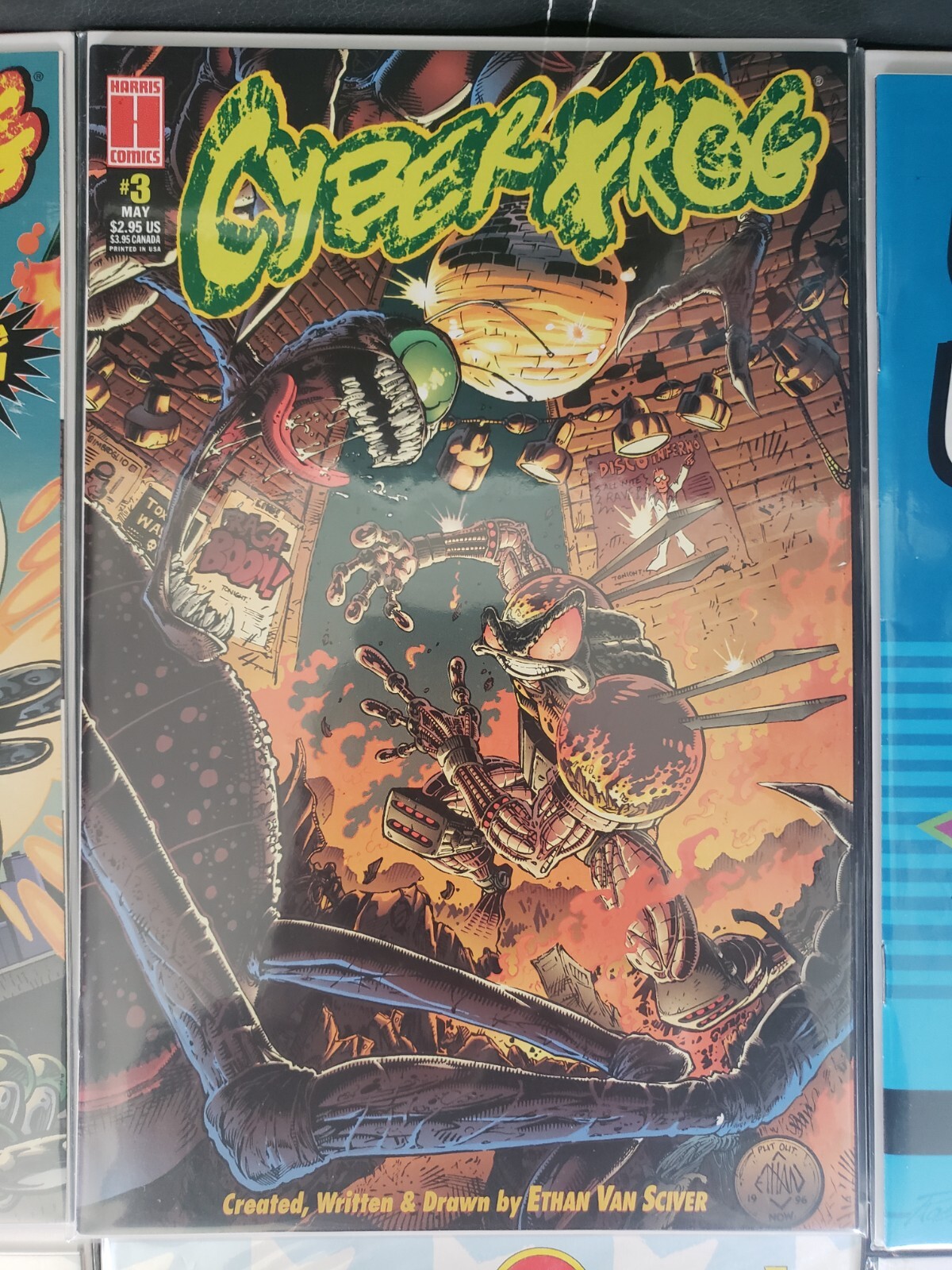 8 Animal Comics (Cyberfrog #1 & #2 Scud #9 1st Action Figure Cover!)