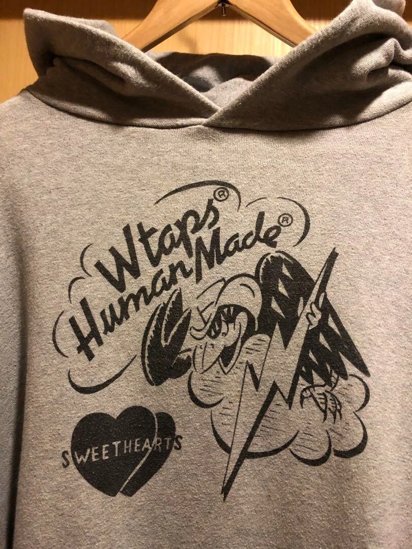 WTAPS x HUMAN MADE 19AW HOODED 2/SWEATSHIRT