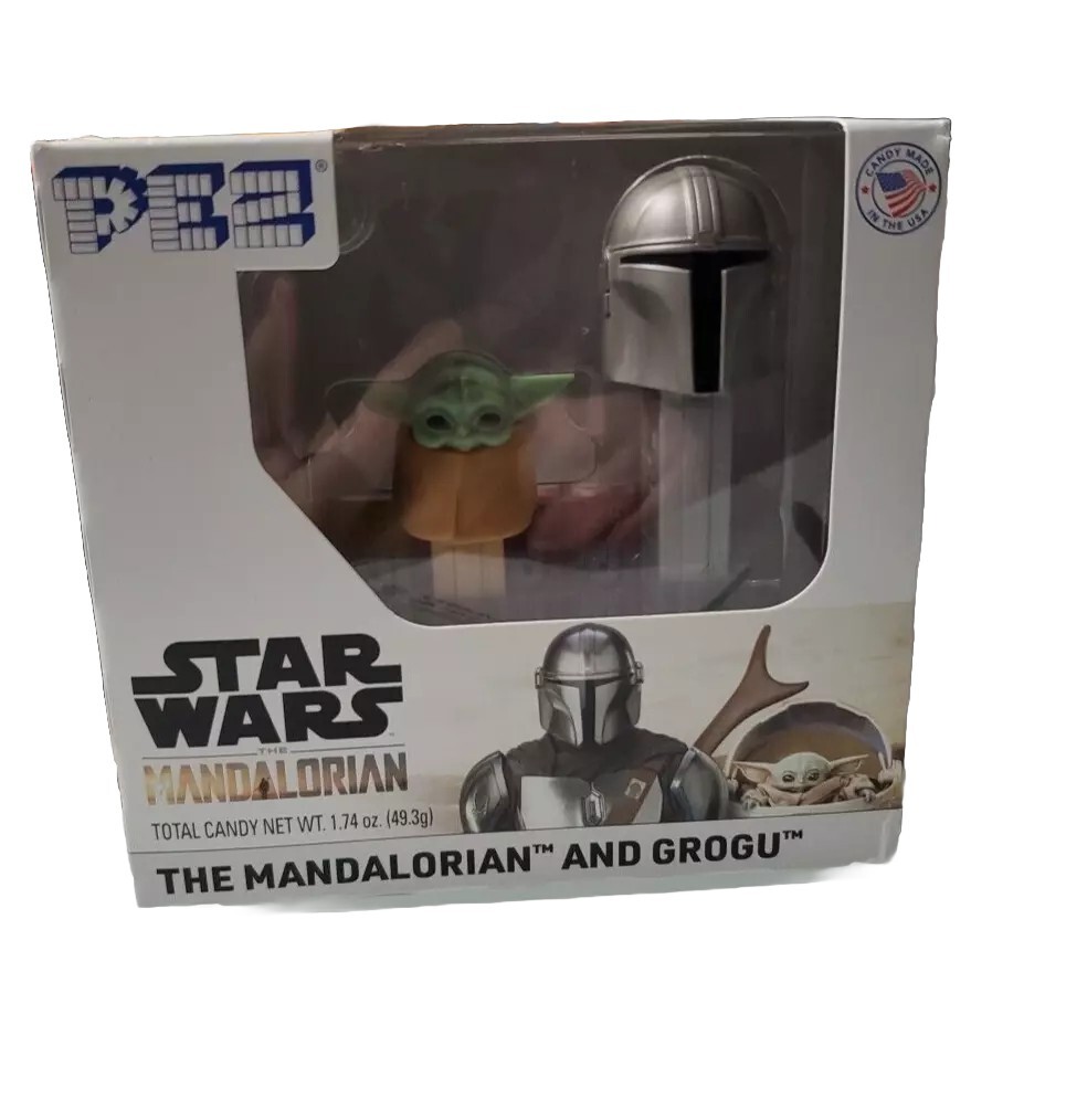PEZ Dispensers 2021 STAR WARS THE MANDALORIAN And GROGU Set New | eBay