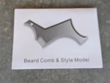 New Beard Shaping Style Template Comb All In One Tool Clear