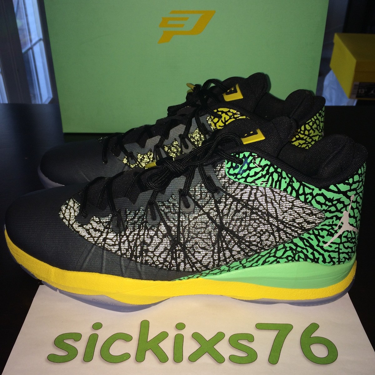 Nike Jordan CP3.VII AE 'Brazil World Cup Pack' Men's Sz 13.5/EUR