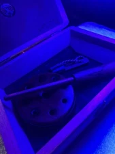 Turkey Call, Friction, Red slate, Purple Heart Wooden Pot Style Turkey Call