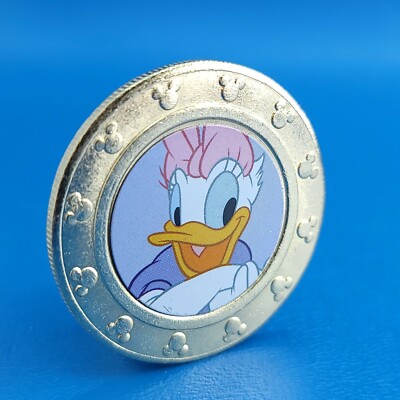 Disney Mickey Friends Wonder Mates Daisy Pink Collector Coin Frankford Sealed 