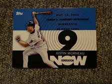 2007 Topps Generation Now Insert #GN125 Twins Justin Morneau Baseball Card