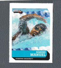 2017 SI Kids SIMONE MANUEL Rookie RC, Stanford University Swimmer Swimming #628
