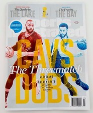 June 5, 2017 Steph Curry Warriors LeBron James Cavs Sports Illustrated NO LABEL 