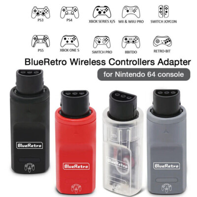 BlueRetro Nintendo 64 Controller Receiver,N64 Bluetooth Controller Adapte