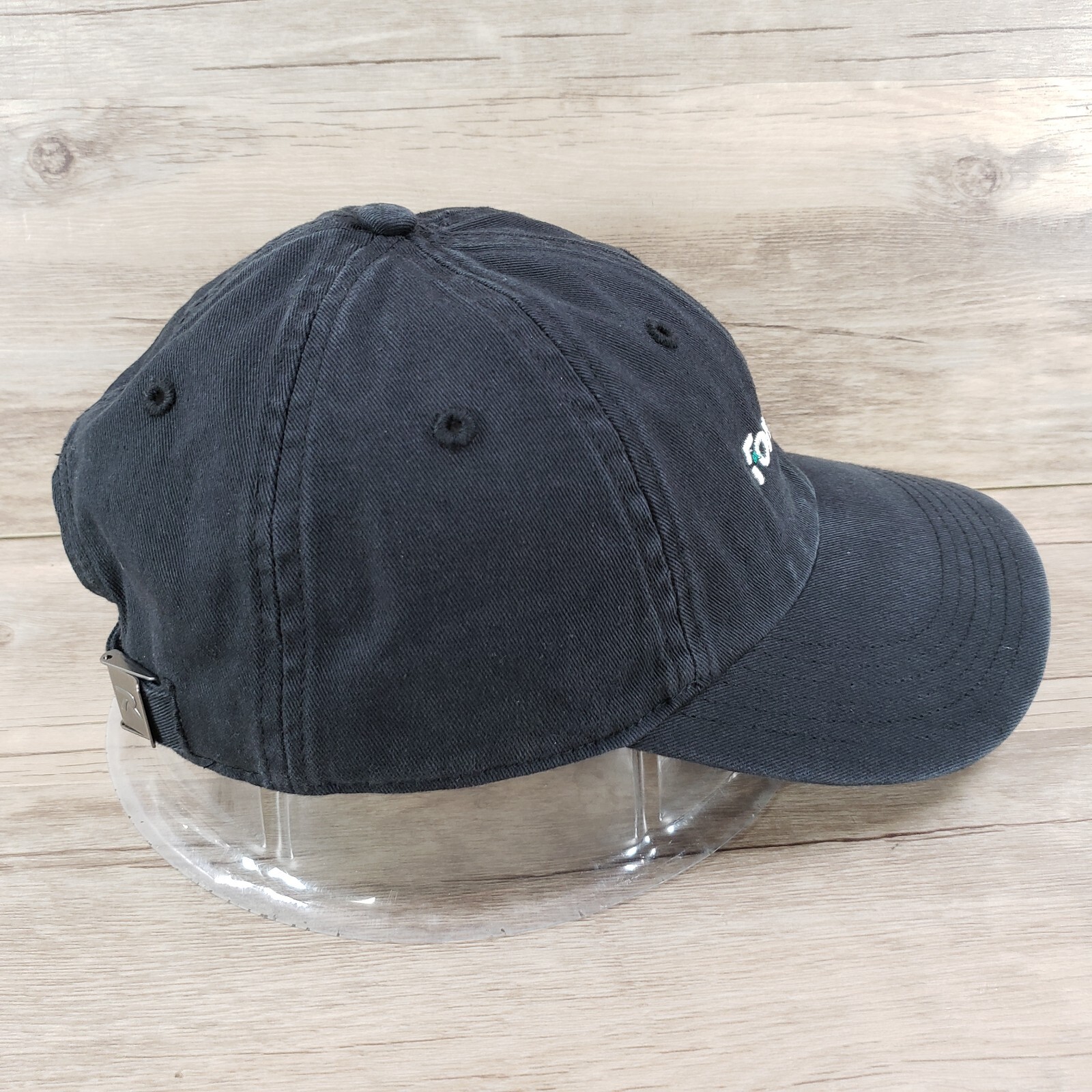 Forcepoint Logo Hat Cap Strap Back Black Cotton S… - image 3