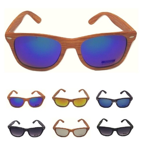 gafas de sol madera hombre mujer retro madera espejo surf cuadrado 2018 | eBay