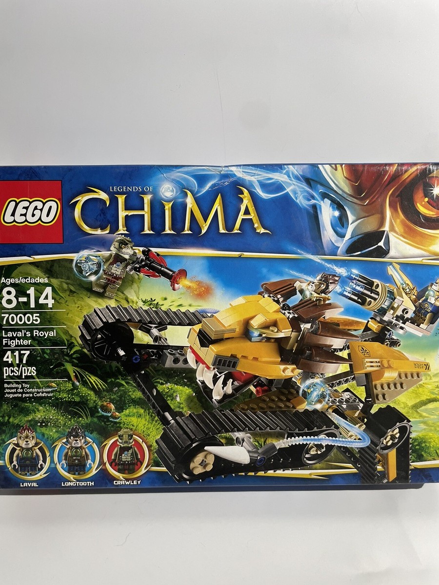 LEGO LEGENDS OF CHIMA: Laval's Royal Fighter 70005 original