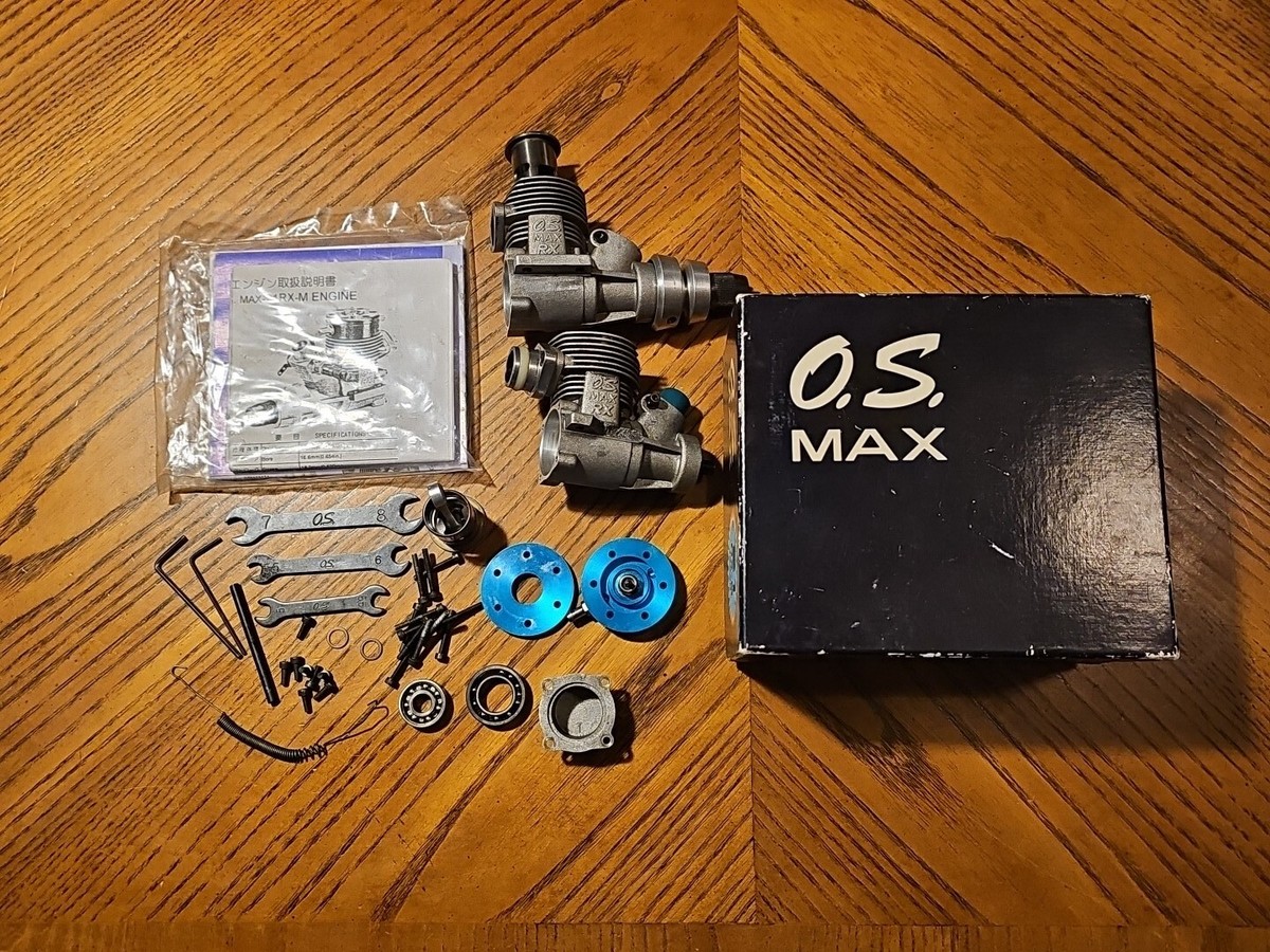 2 - OS Max 21 RX-M Nitro Engines for PARTS OR REPAIR | eBay
