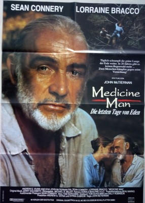 P236 Original Kinoplakat Medicine Man Sean Connery Lorraine Bracco Ebay