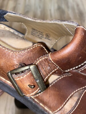 Cherokee Brown Leather Fisherman Outdoor Hiking Sandals  display picture 3