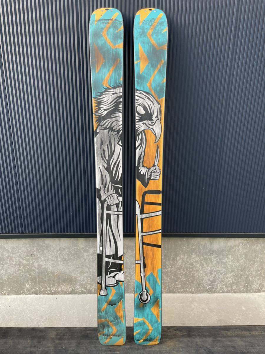 K2 Hellbent 179cm Powderfat Skis - 132mm Width - Marker K2 Hellbent 179cm Powderfat Skis - 132mm Width - Marker