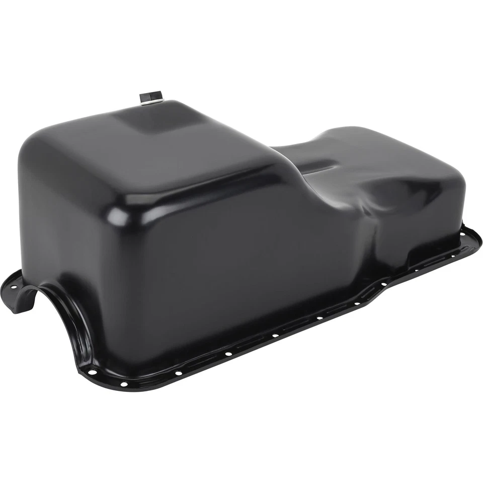 1962-82 Small Block Ford 221-260-289-302 Black Oil Pan, For Trucks and Vans - Image 2 of 4