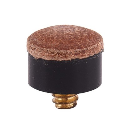 10Pcs Screw-on Pool Cue Tip Hard Leather Billiard Cue Tip Replacement Easy Use