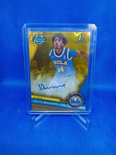 2023-24 Bowman U 1st Chrome Prospect Gold Lava Refractor /50 Devin Williams Auto
