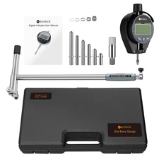 Neoteck Dial Bore Gauge Deep Engine Cylinder Measuring Tool Set 6-10"/0.0005"