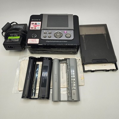 Sony Digital DPP FP90 Digital Photoprinter digitaler Fotodrucker - schwarz