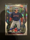 2023 Bowman Chrome Prospects 1st RayWave Refractor/399 Signed Roman Anthony Auto