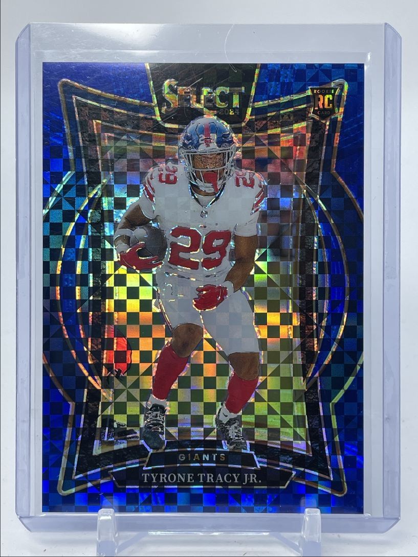TYRONE TRACY JR. 2024 SELECT CONCOURSE ROOKIE BLUE PRIZM RC /249 Q1934
