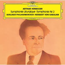CD HERBERT VON KARAJAN, Honegger Symphonie N UCGG9229 UNIVERSAL MU JAPAN OBI