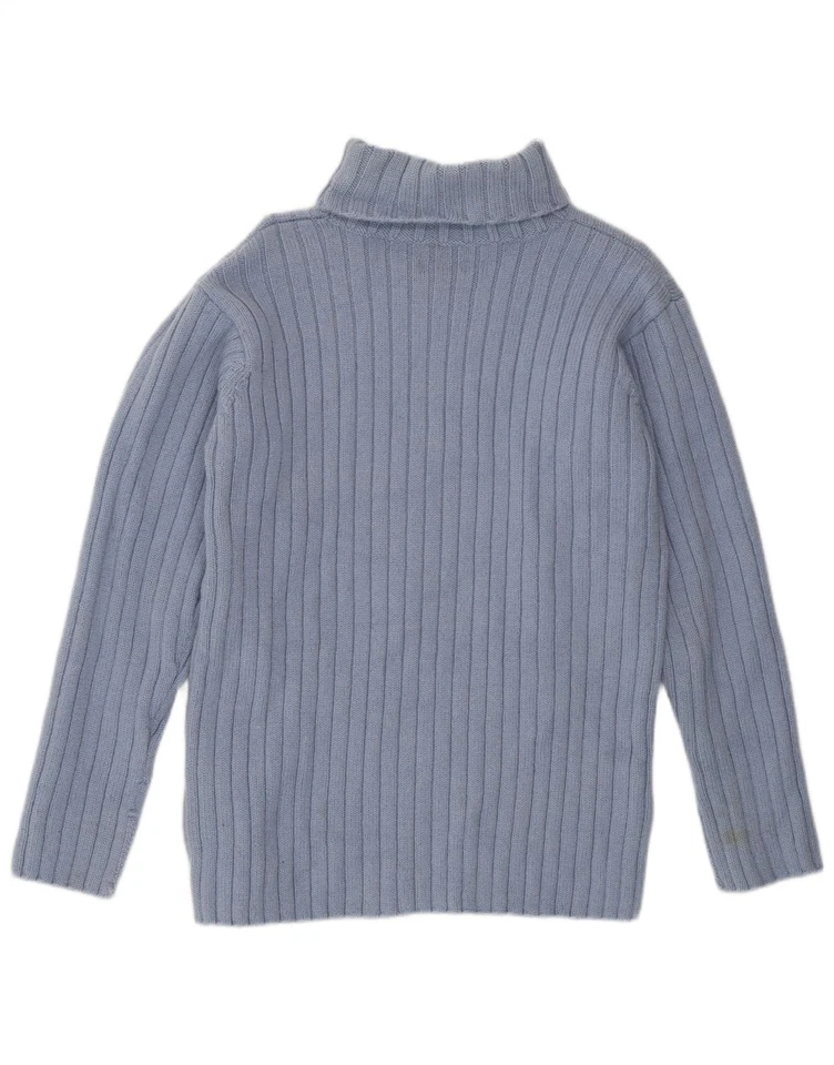 Suéter Jersey JIGSAW Mujer Cuello Redondo Reino Unido 14 Medio Azul Lana CP02 Foto 2 de 4