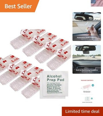 Heavy Duty EZ Pass Mounting Strips with Adhesive/Ipass Compatible/Works with ...