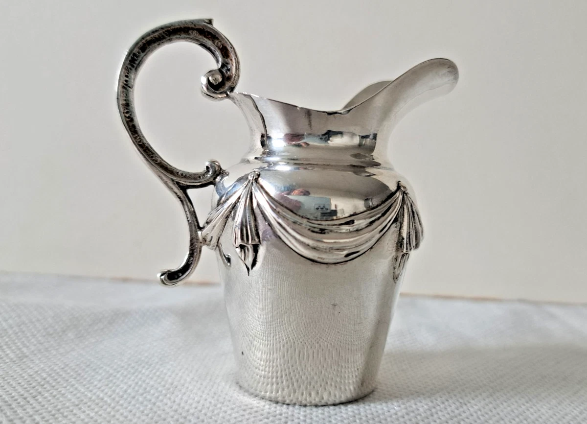 Hochglänzendes Milchkännchen Contacto Edelstahl Sahnekännchen 0,15 L – Mit Deckel & Griff, Hochglänzend, Schwere Qualität 18/10 – Für Kaffee, Desserts & Partys