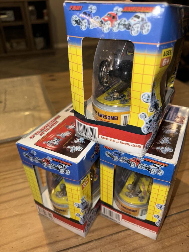 Tres Radio Control Mini Twister Buggy Coches Recargables Spin Stunts Acción Foto 2 de 4