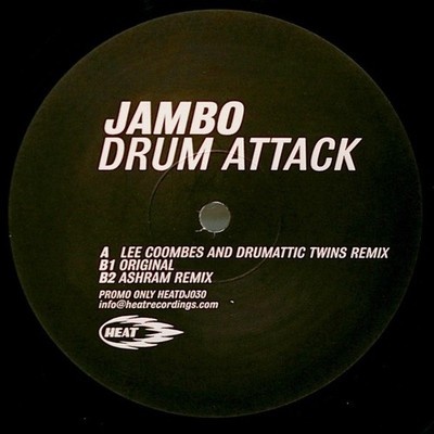 Jambo! - Drum Attack - UK Promo 12'' Vinyl - 2001 - Heat Recordings