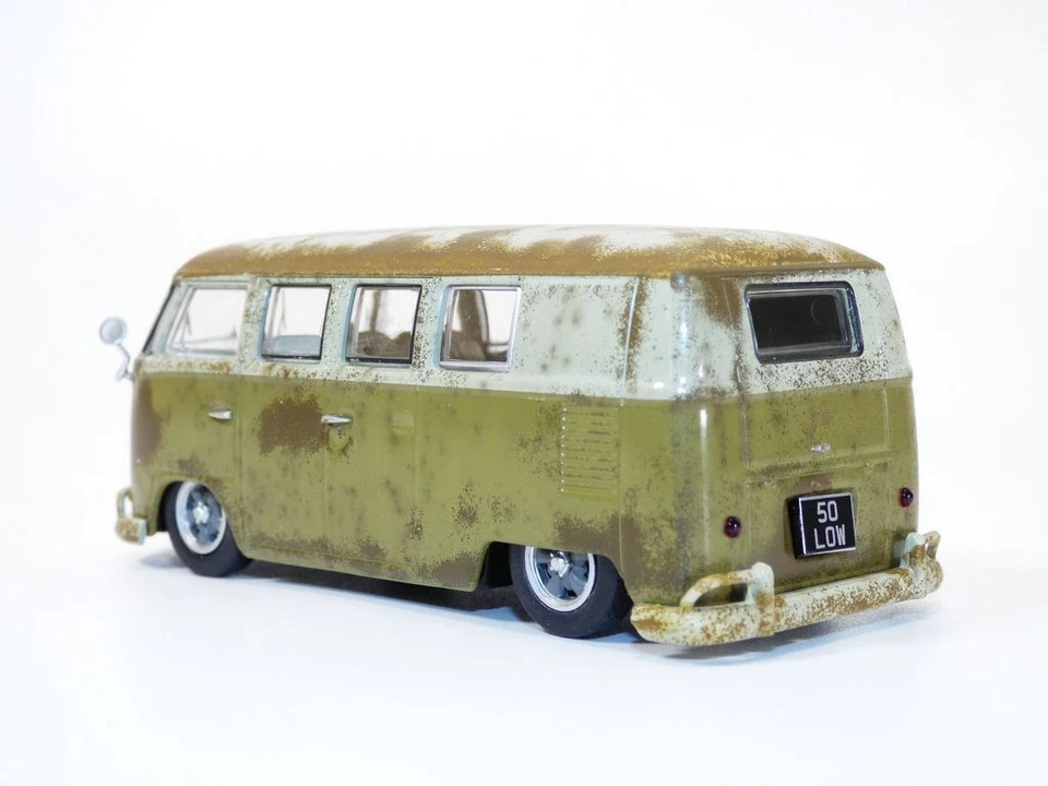 VOLKSWAGEN COMBI T1 RAT LOOK Splitty 1/43 VW type 2 - Immagine 2 di 4