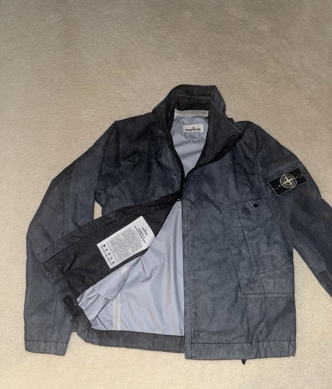 Stone Island MEMBRANA 3L WITH Dust COLOUR Finish super super rare 20fw archive - product detail image 1