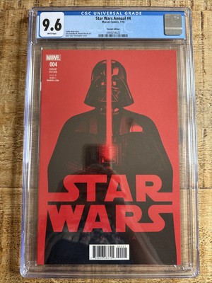 Star Wars Annual #4 (2018) Darth Vader Negative JTC 1:25 CGC 9.6