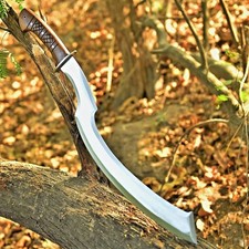Custom Handmade Egyptian Khopesh Sword High Carbon Steel Warrior Blade Full Tang