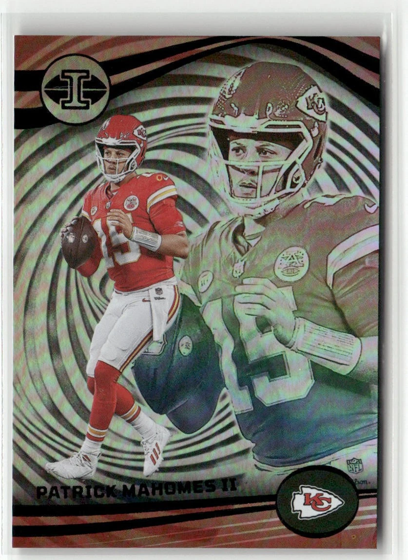 Patrick Mahomes trading card