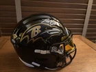 Terrell Suggs Signed Baltimore Ravens MIDI Helmet - Beckett BAS Witnessed COA