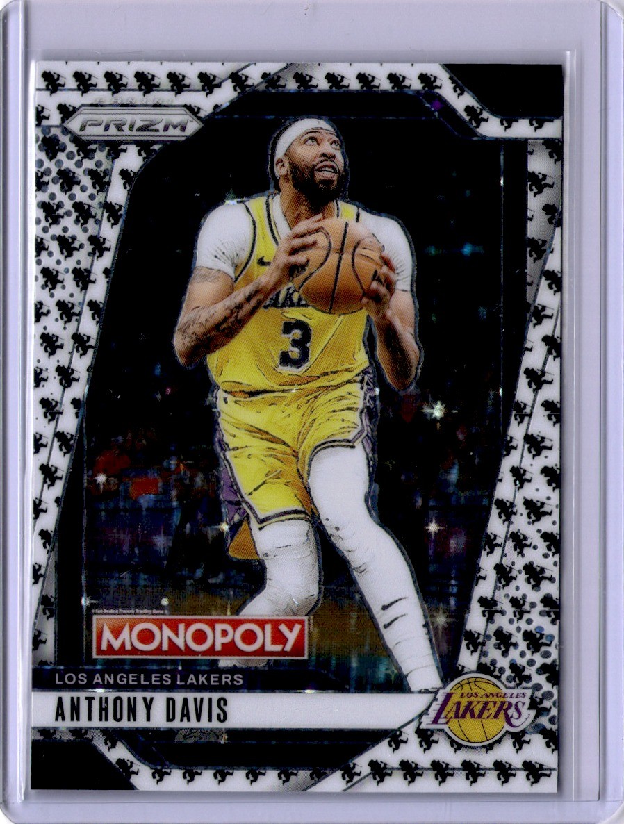2024-25 Panini Prizm Monopoly #44 Anthony Davis Go Prizm