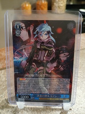 Weiss Schwarz Sinon Japanese Determination Bullet SAO/S100-086S SR Super Rare
