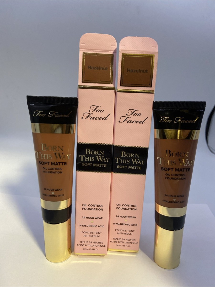 2) Too Faced Born This Way Soft Matte Foundation 1fl oz New Sealed