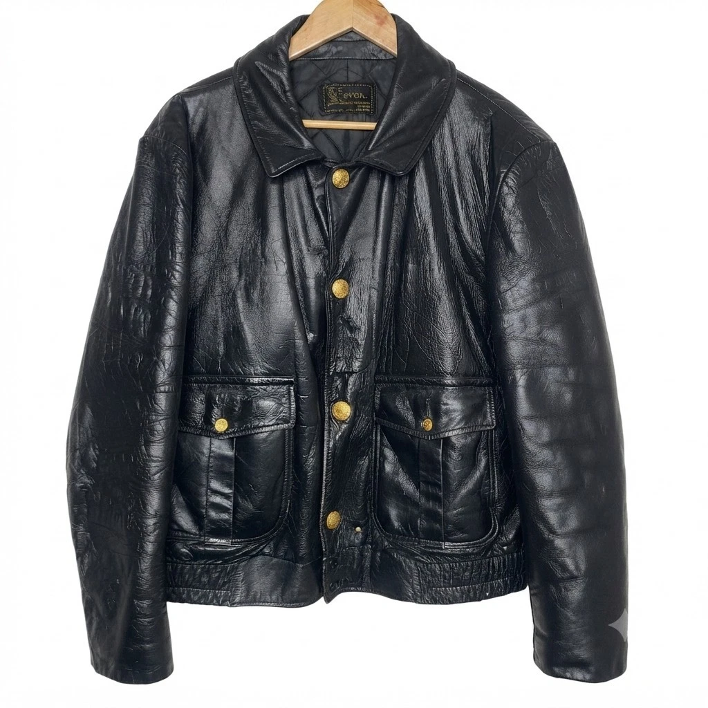 Black Original 1960s Vintage Outerwear Coats & Jackets for Men for
