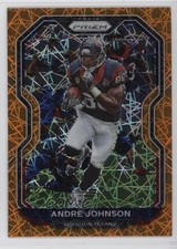 2020 Panini Prizm Lazer Prizm Andre Johnson #82 HOF 1u6