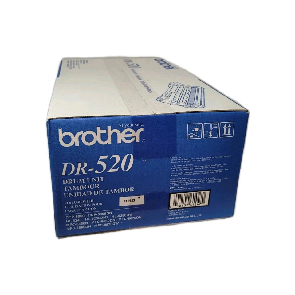 Genuine Brother DR-520 Drum Unit DCP-8060 8065 HL-5280DW 5250DN 5240 - *NEW OEM! - Image 2 of 4