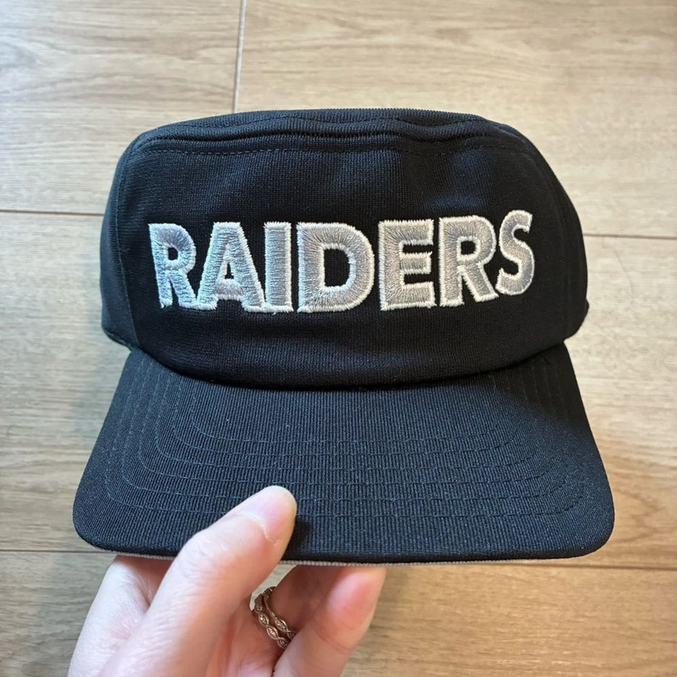 Vintage New Era Los Angeles Raiders Las Vegas Football SnapBack Trucker Mütze - Bild 2 von 4
