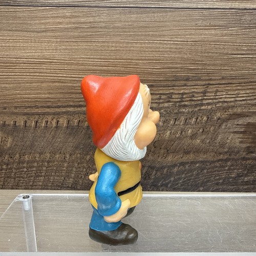 Vintage Walt Disney Happy Dwarf Gummi Quietscher  - Bild 2 von 7