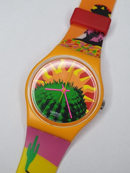Swatch Tequila GO102 - funktioniert - 34mm