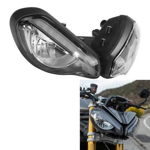 LED Headlight Assembly Fit For Triumph Street Triple 765R/RS 2023 2024