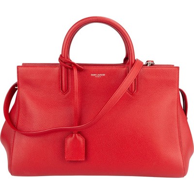Saint Laurent Grained Leather Rive Gauche Handbag Tasche