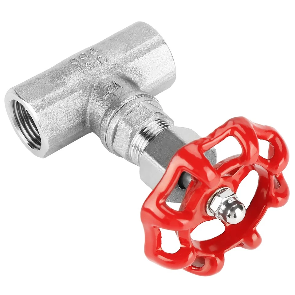 Absperrschieber DN15 Edelstahl-Absperrschieber BSPP G1/2 Absperrschieber Für - Bild 4 von 4