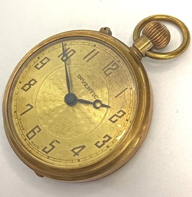 17 JEWELS SWISS MADE INVENTIC HERREN TASCHENUHR ZUM AUFZIEHEN